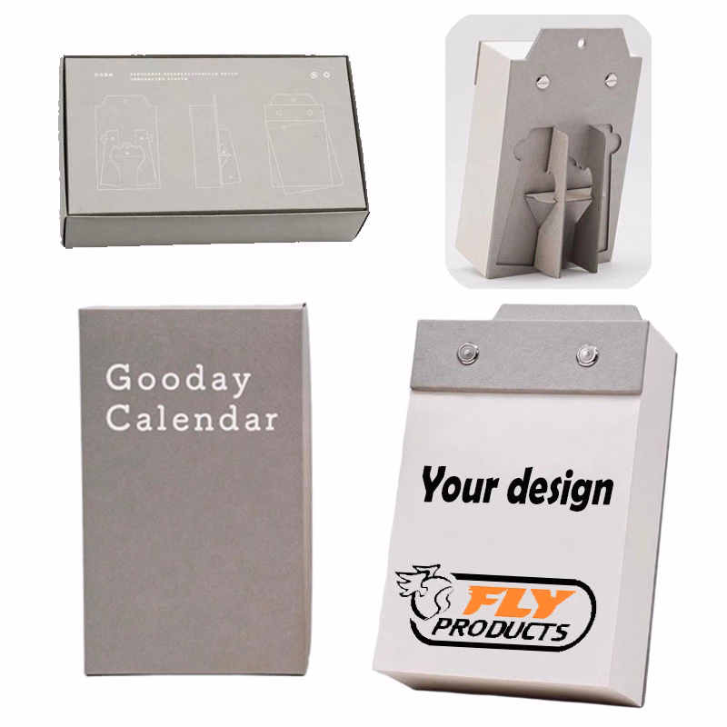 Custom Hanging Wall Desktop Cube Daily Calendar