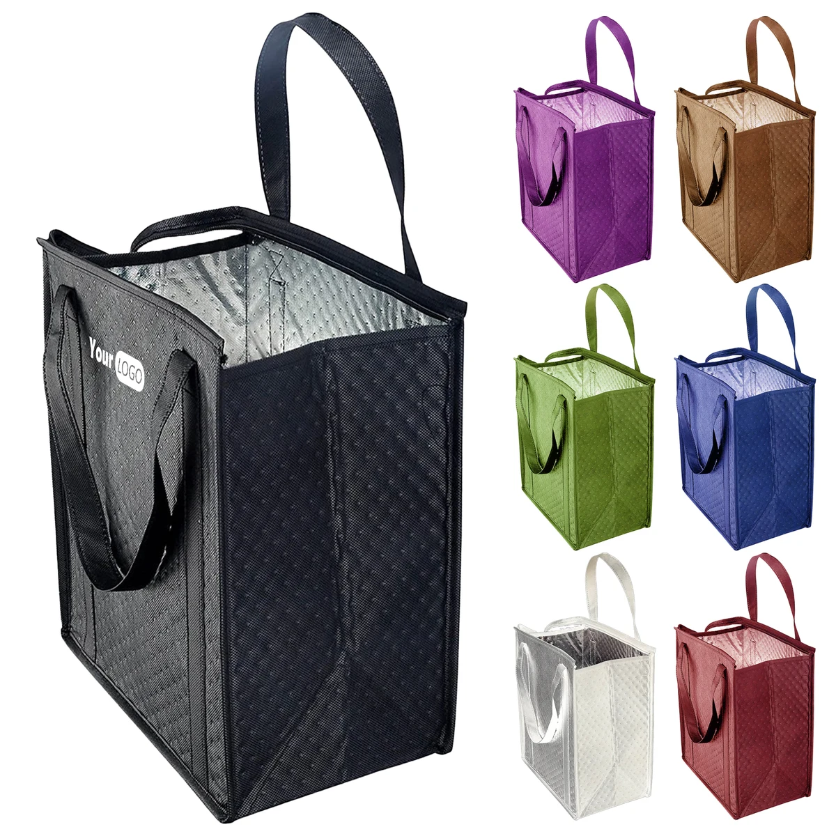 Oxford Heavy-Duty Insulated Shopping Bag 1