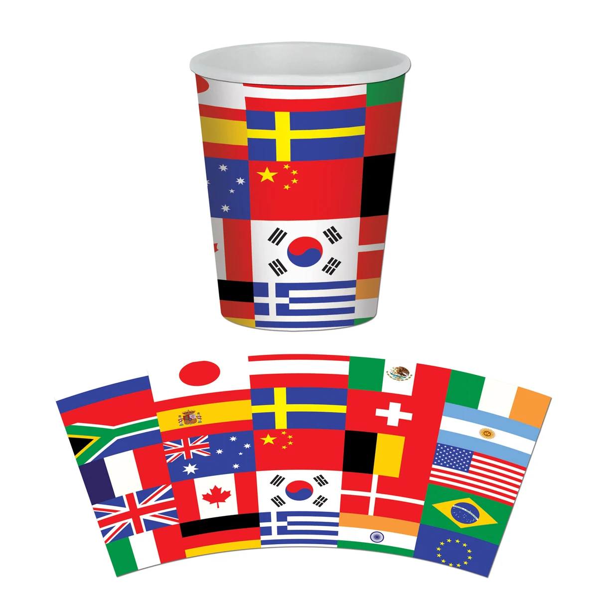 International Flag Beverage Cup 1