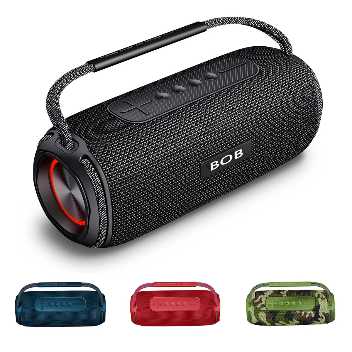 High Power Outdoor Portable Waterproof Bluetooth Speaker 1