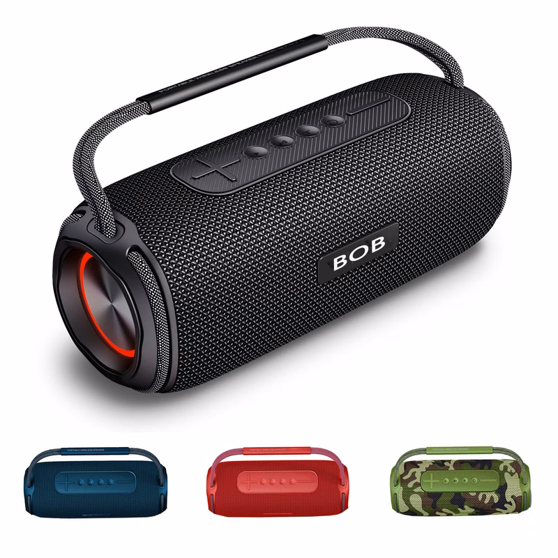 High Power Outdoor Portable Waterproof Bluetooth Speaker