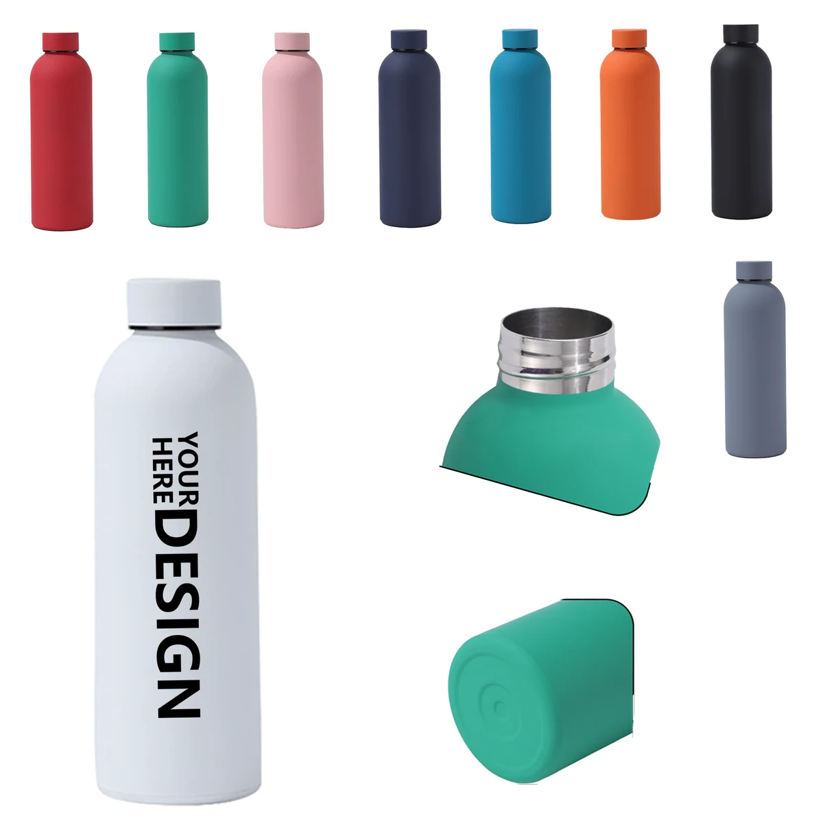 Thermal Cup with Small Mouth Bottle Design 1