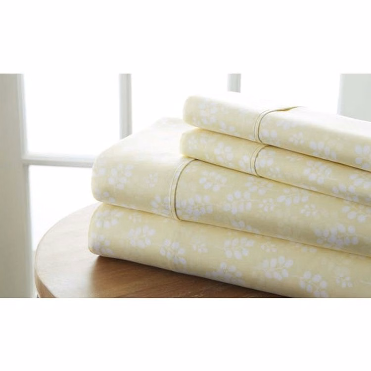 Premium Sheet Sets - Ivory Wheat Cali King 4 Piece