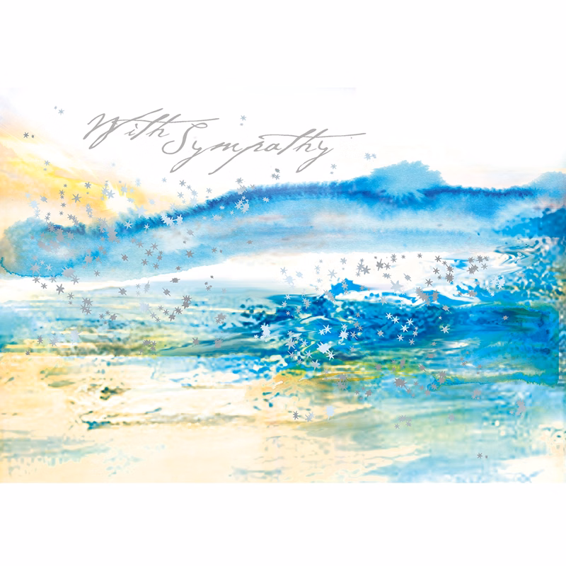 Peaceful Healing Sympathy Cards