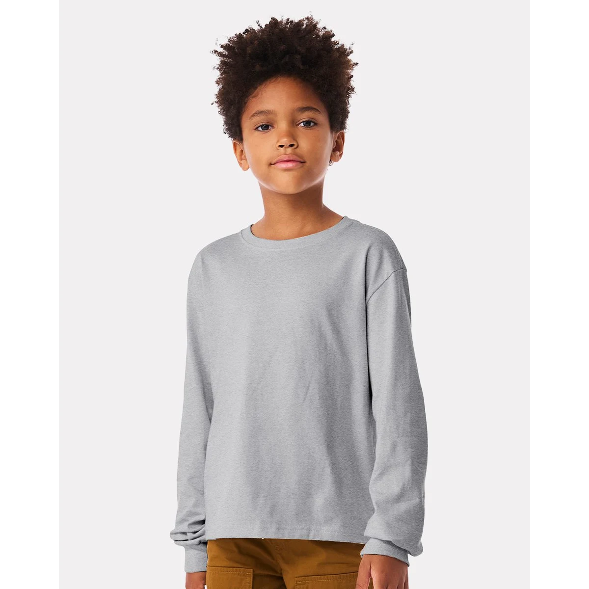 Youth 6oz. Heavyweight Long Sleeve Tee - 3511Y 1