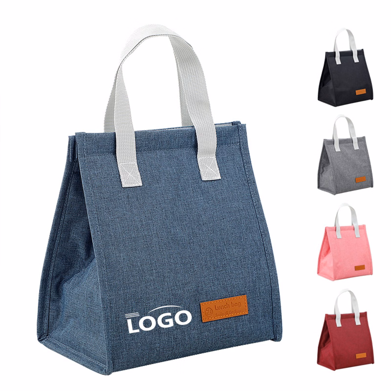 Oxford Cloth Lunch Bag Aluminum Foil Capacity Insulated