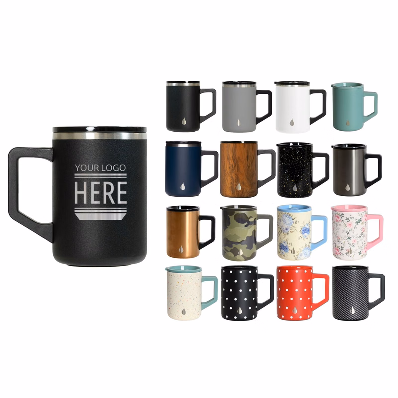Elemental® Summit 16oz Stainless Steel Camp Mug with Shatter-free Lid