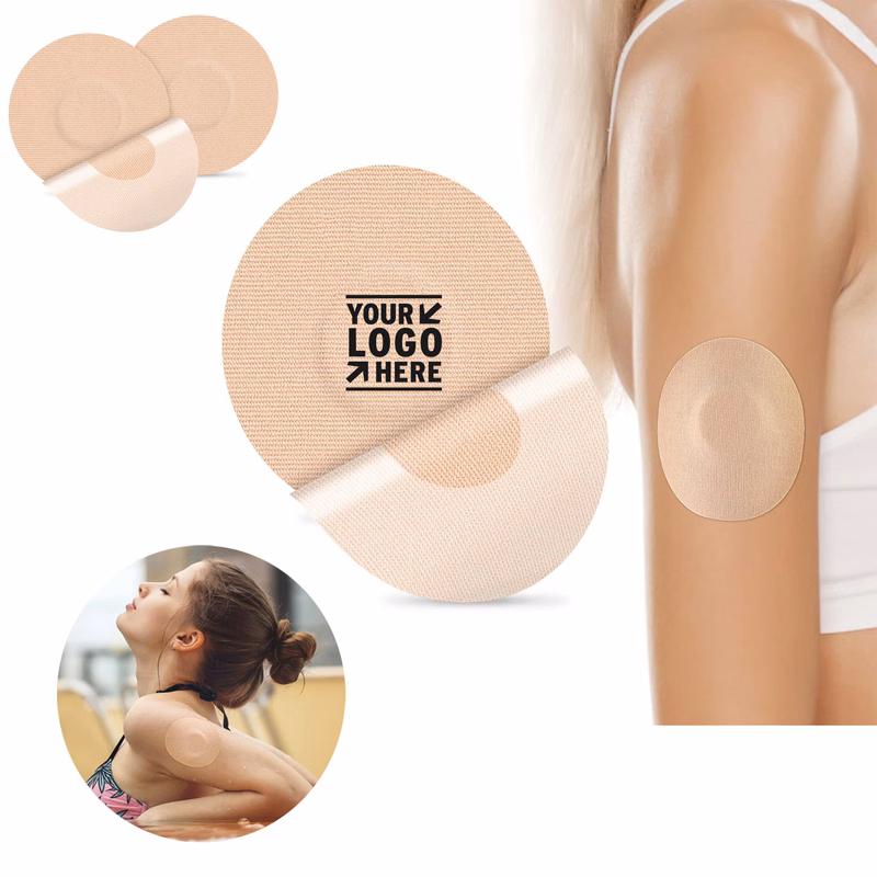 Waterproof Flexible Freestyle Adhesive Libre2/3 Sensor Cover Flesh CGM Patches Without Glue