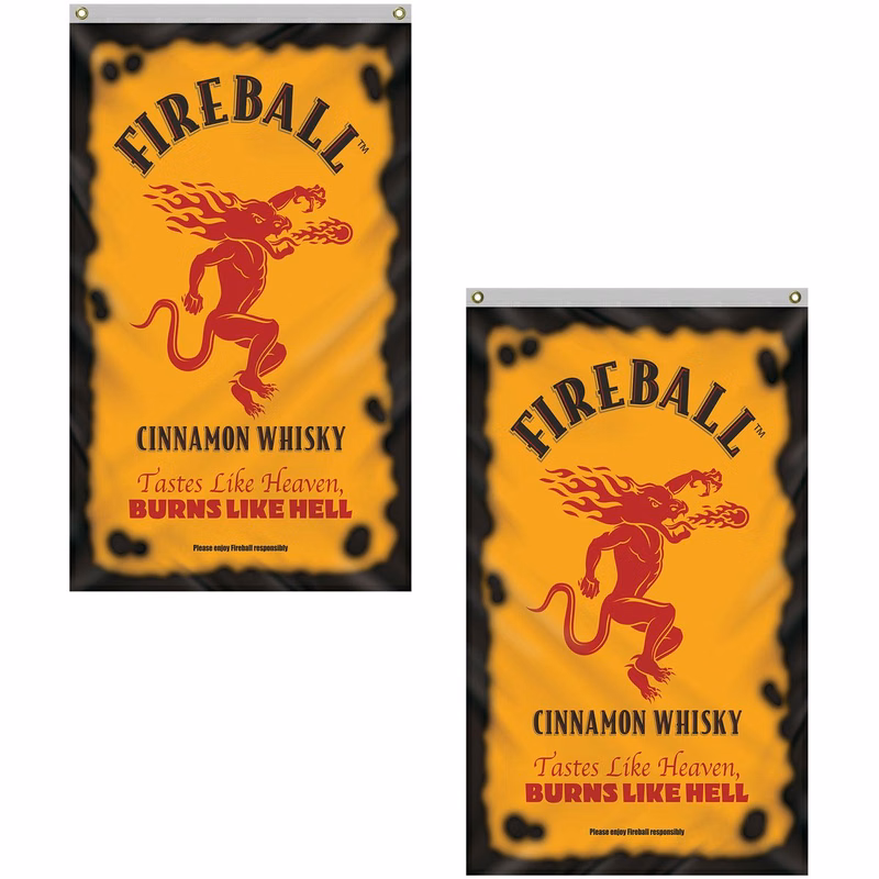 3' x 5' Standard Double Sided Knitted Polyester Vertical Banners