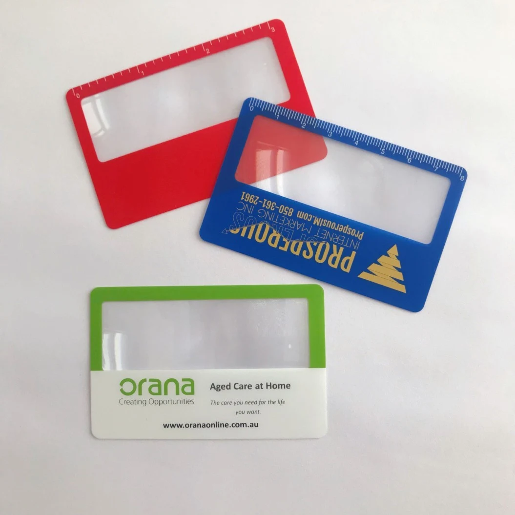 PVC Business Card Magnifier 1