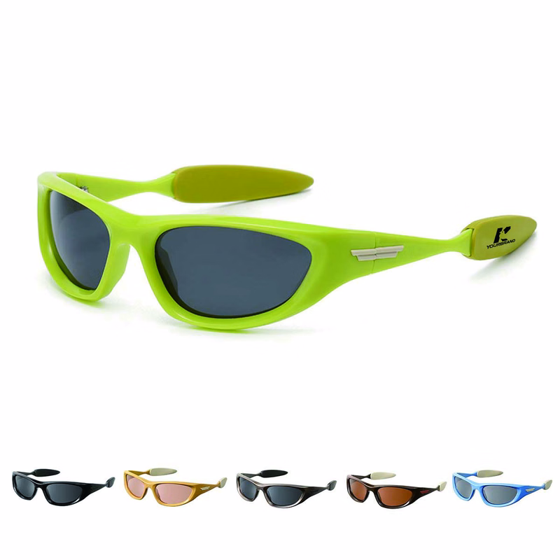 Unisex Trendy Wrap Around Fashion Eyeglasses Sunglasses