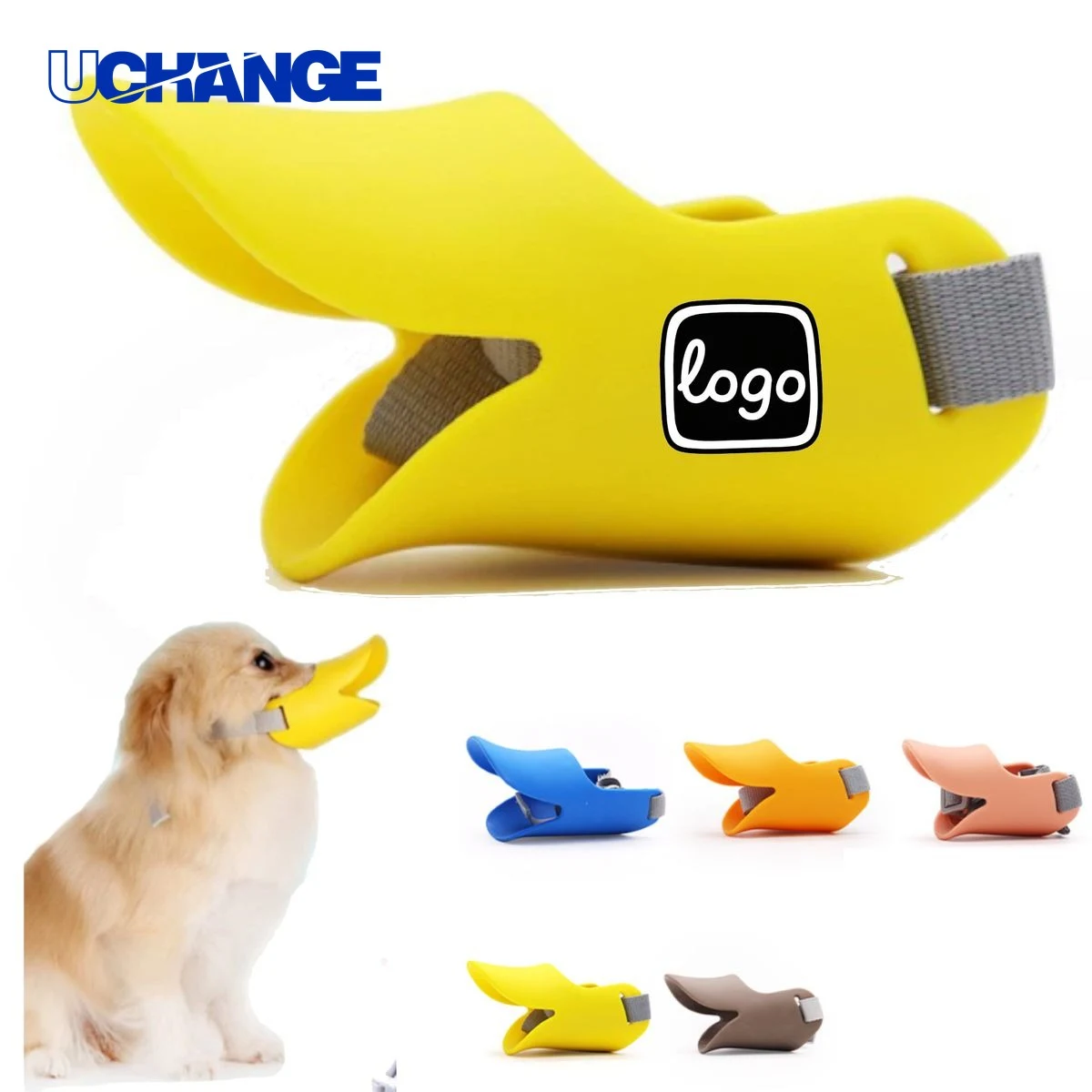 Silicone Pet Duckbill Safety Muzzle Guard 1