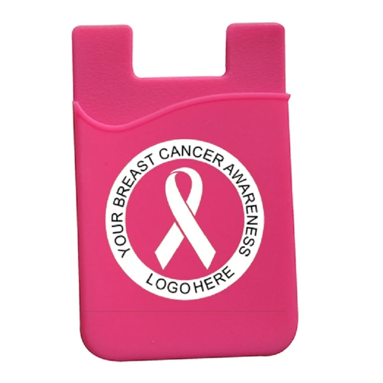 Breast Cancer Awareness Silicone Phone Holder 1