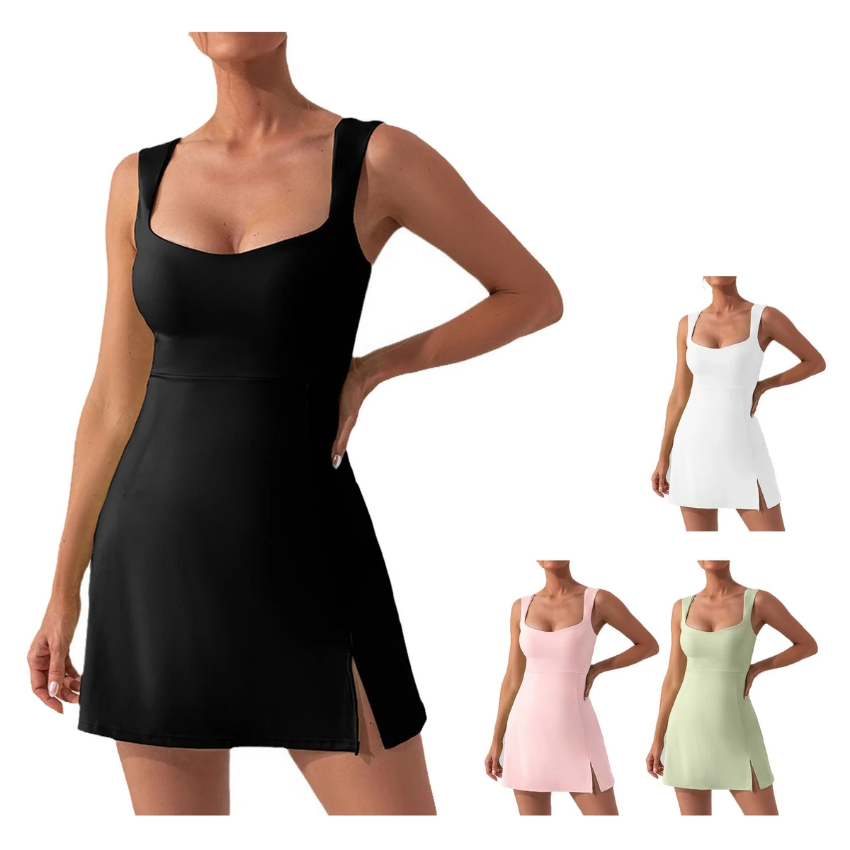 Nylon Yoga Tennis Golf Skirt 1