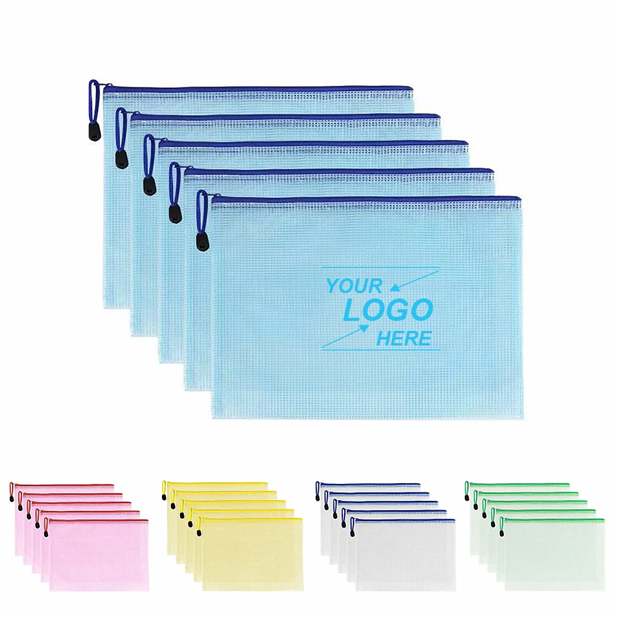 Zippered Mesh Document Organizer 1