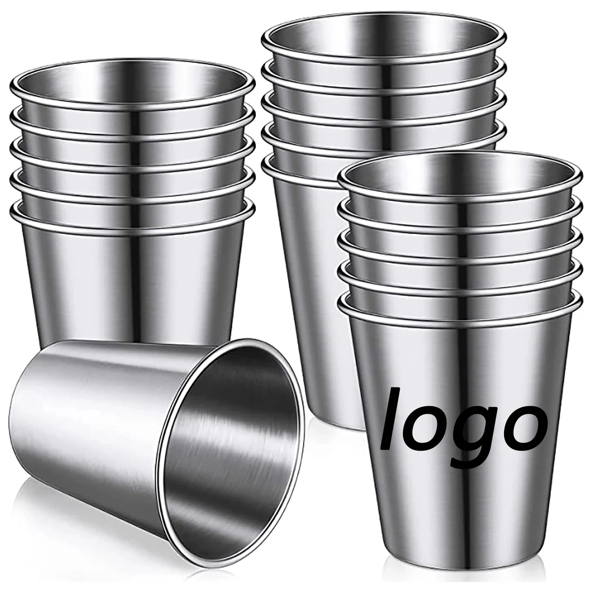 16oz Stainless Steel Cups MOQ 50PCS 1