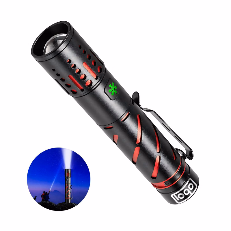 Waterproof Aluminum Outdoor Laser Flashlight