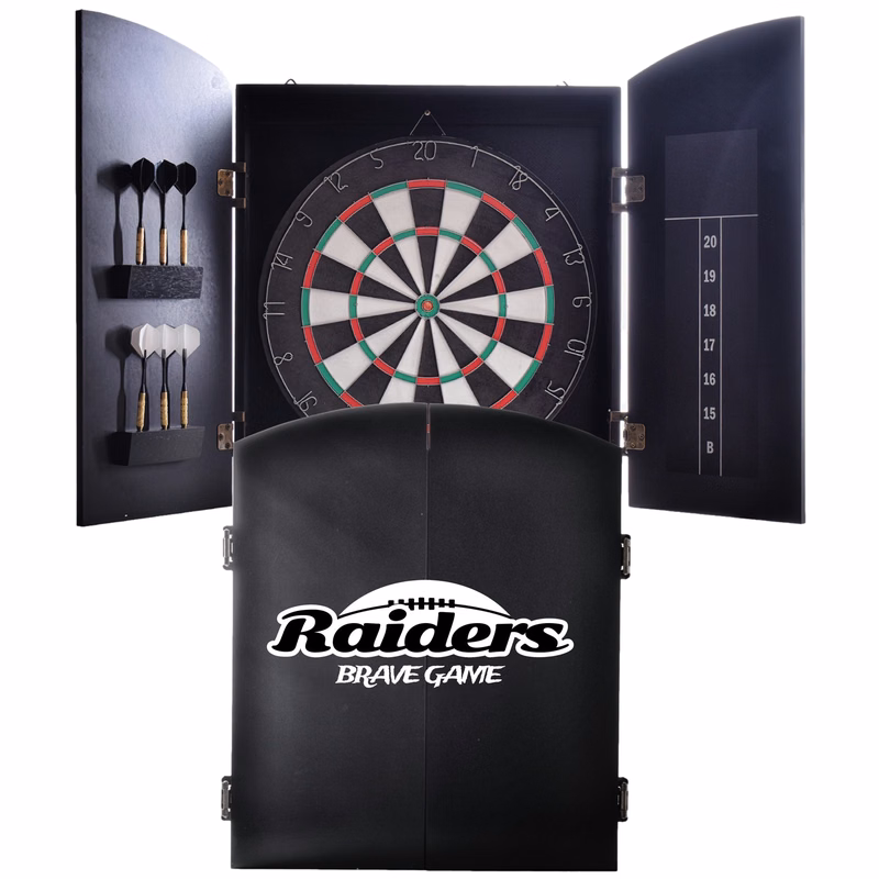 Dartboard with Cabinet