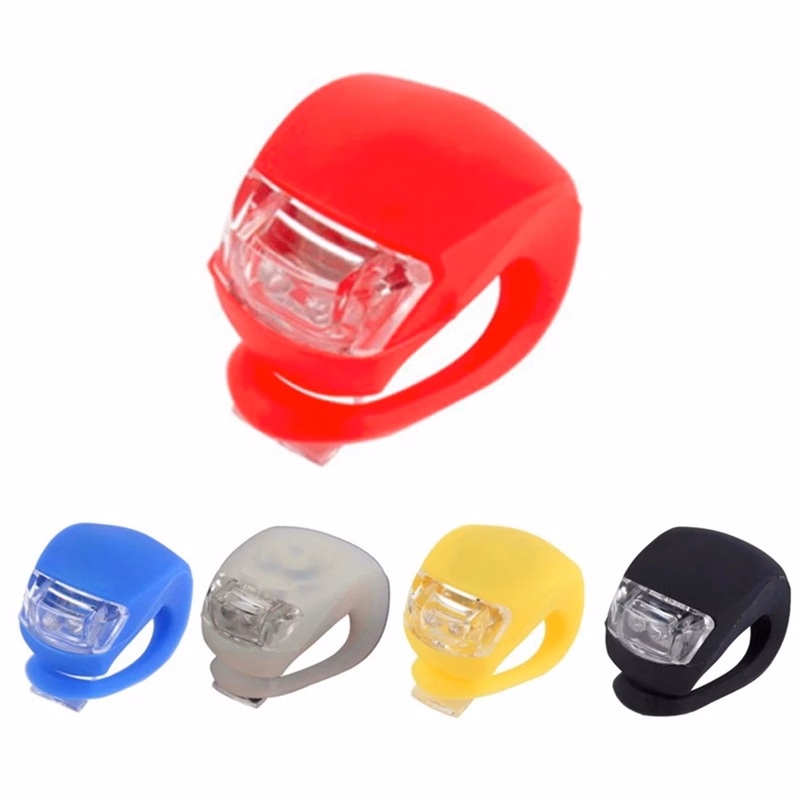 Waterproof Silicone Bicycle Safety Tail Light