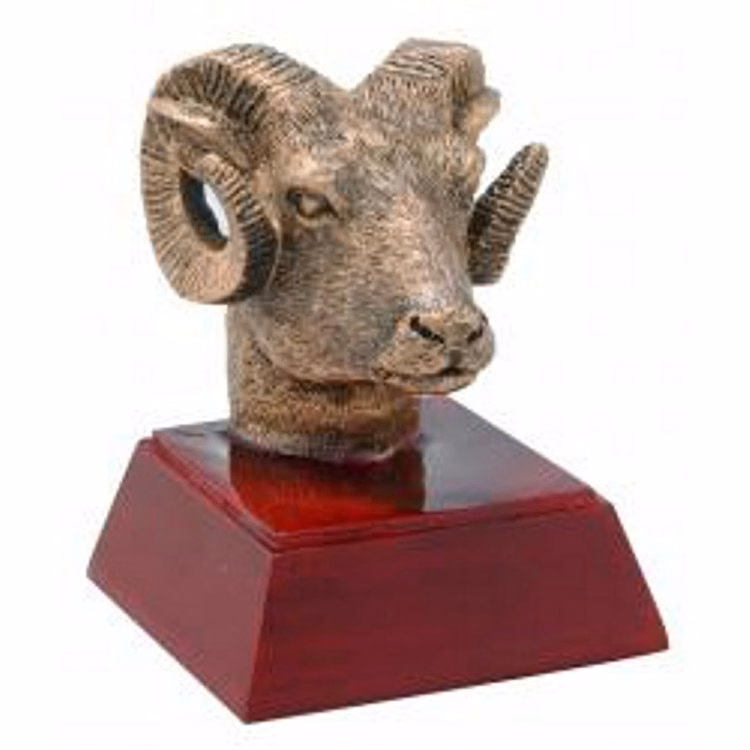 Ram Resin Sculpture