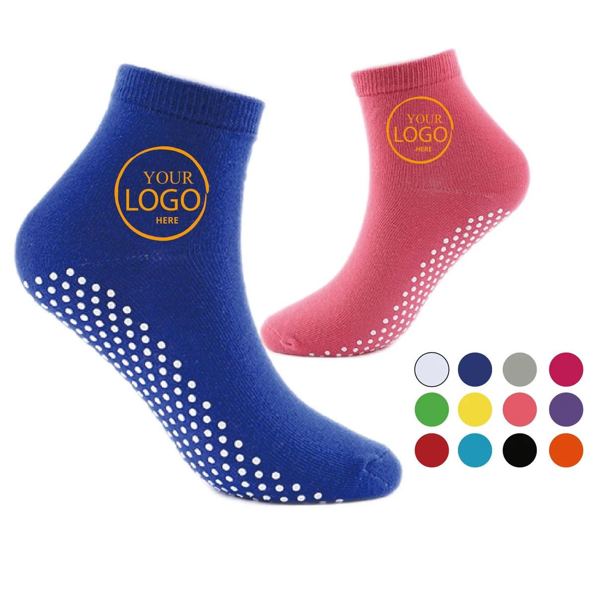 Anti-Slip Pilates Socks with GriPPY 1