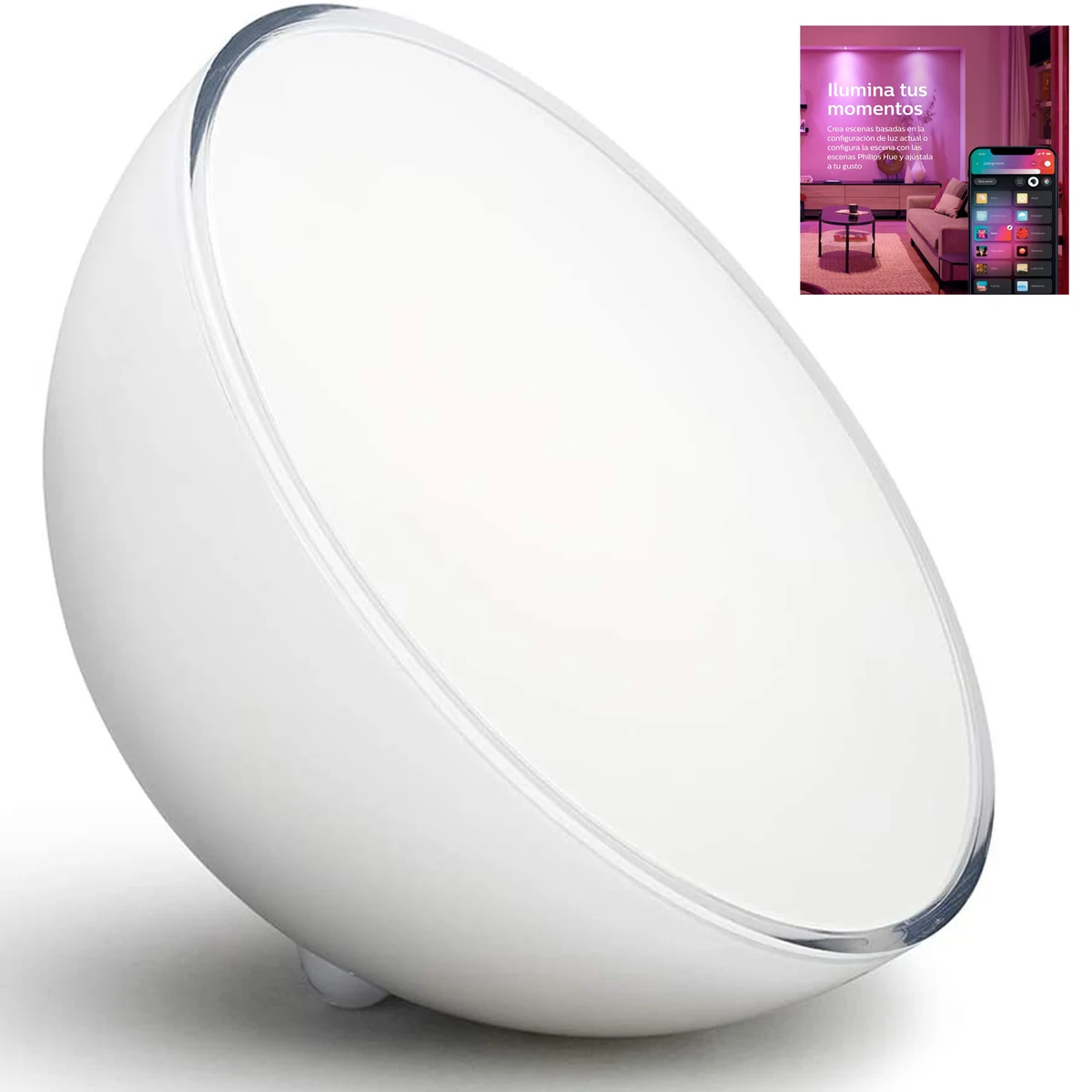Hue Go White and Color Portable Dimmable LED Smart Light 1
