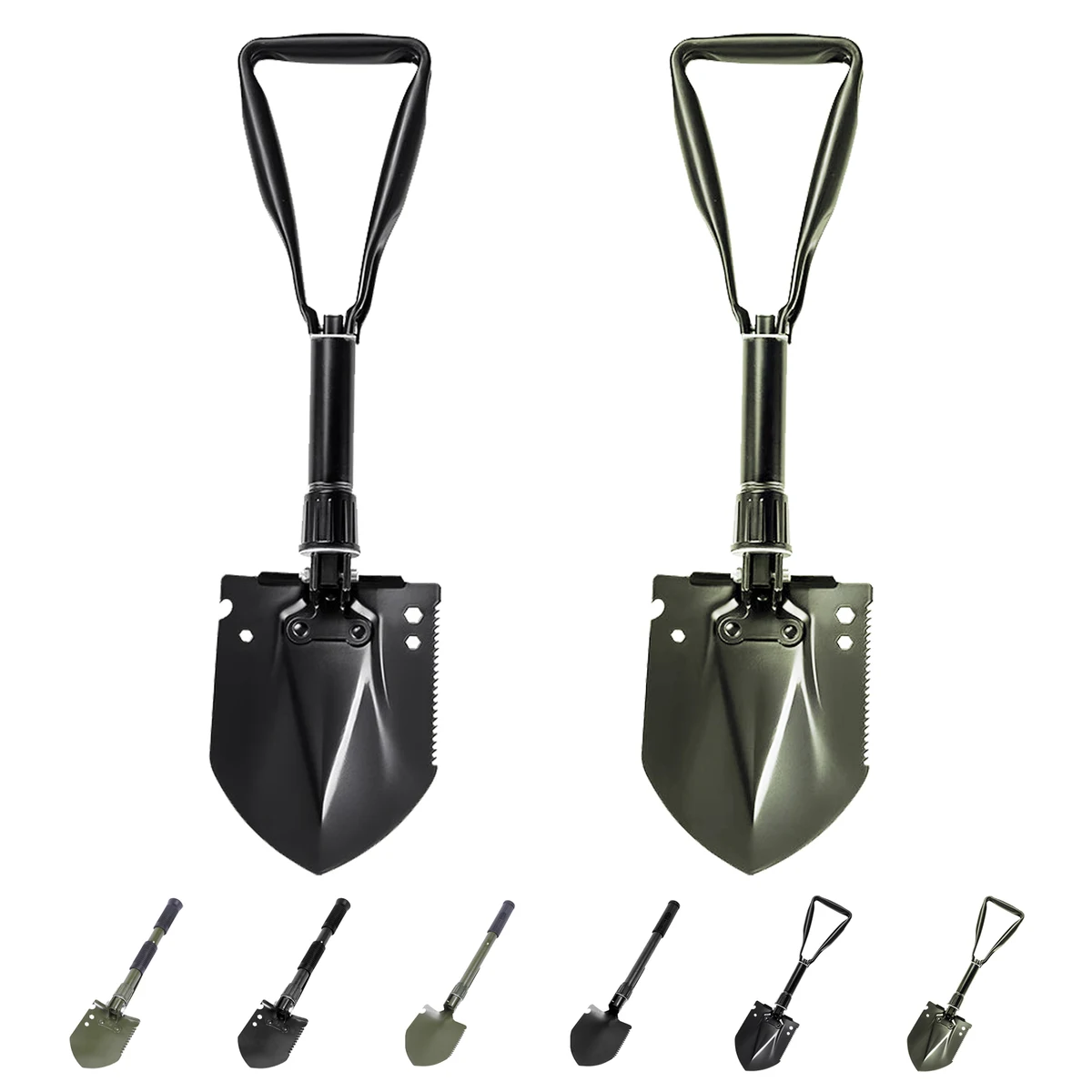 Multifunctional Foldable Shovel With Cavas Packing Bag 1