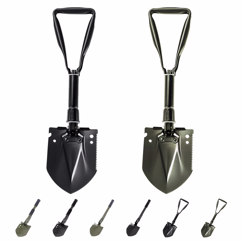 Multifunctional Foldable Shovel With Cavas Packing Bag