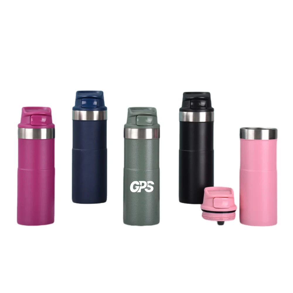 17 OZ Trigger Action Double Layer Insulated Cup 1