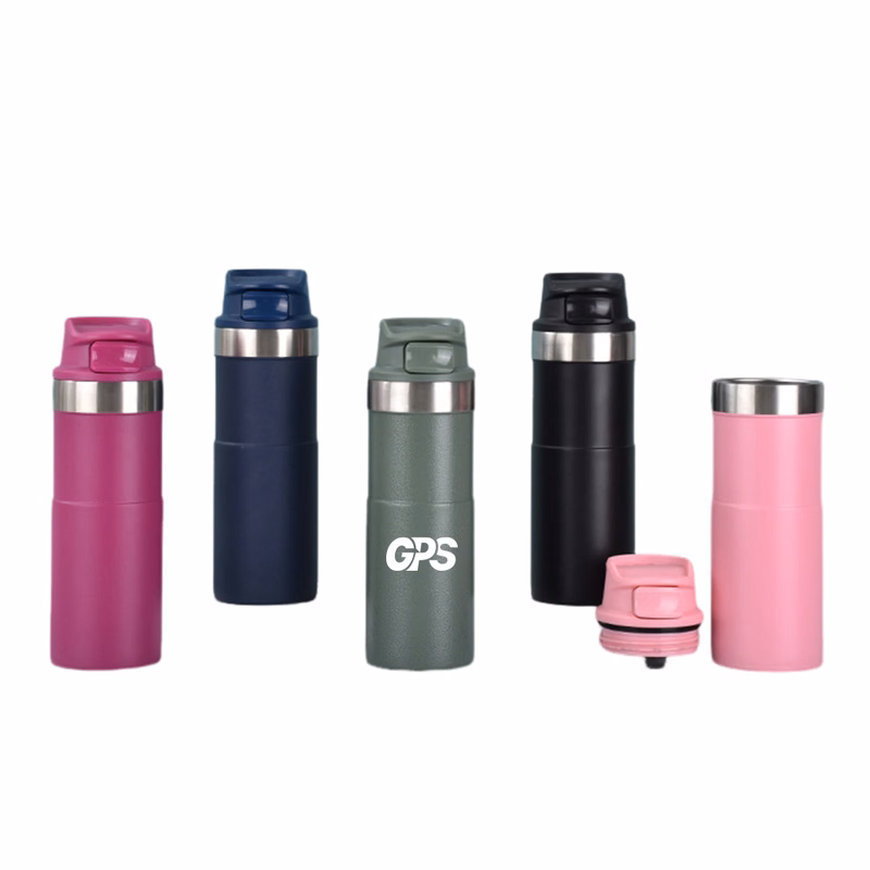 17 OZ Trigger Action Double Layer Insulated Cup