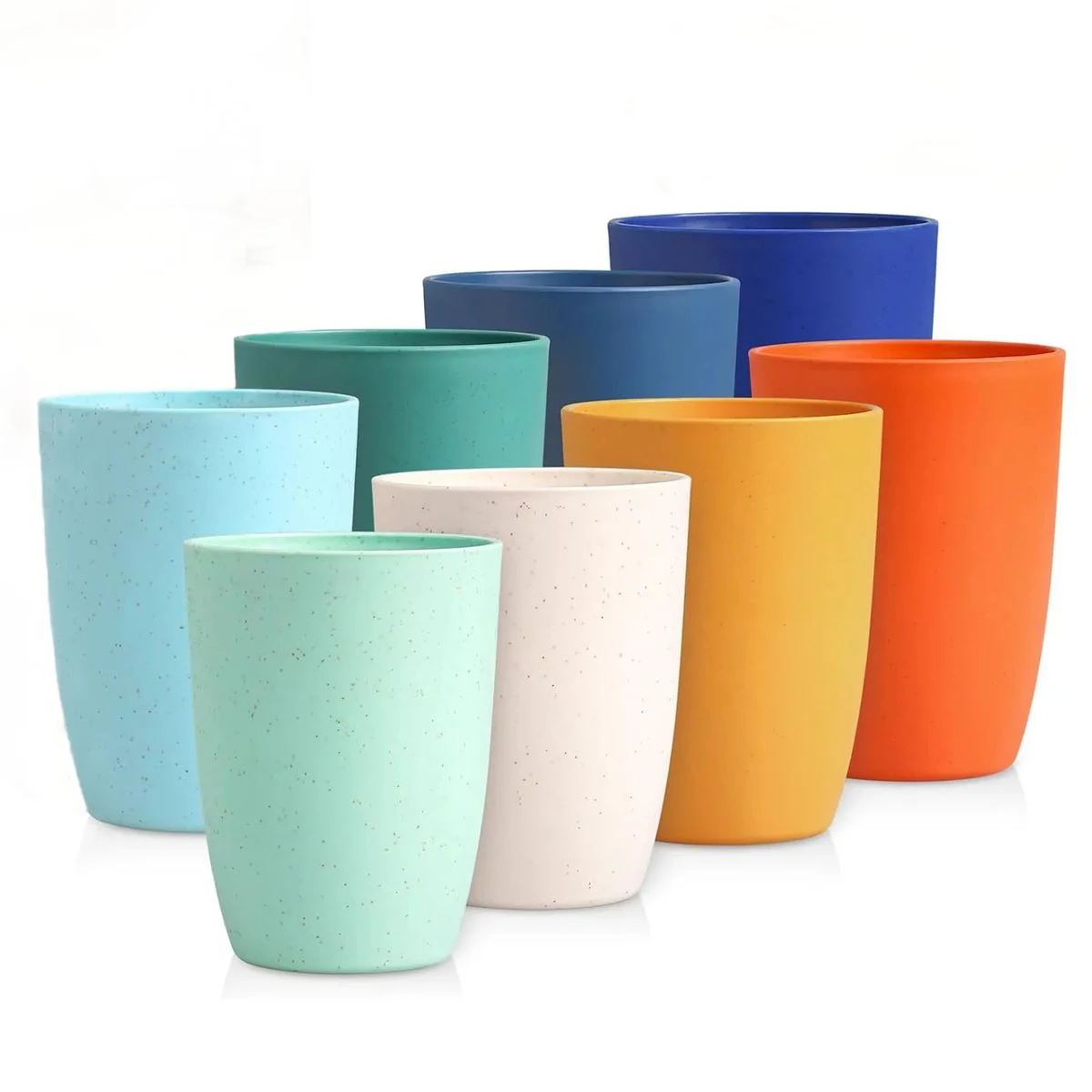 Reusable indestructible Wheat Straw Plastic Cup 1
