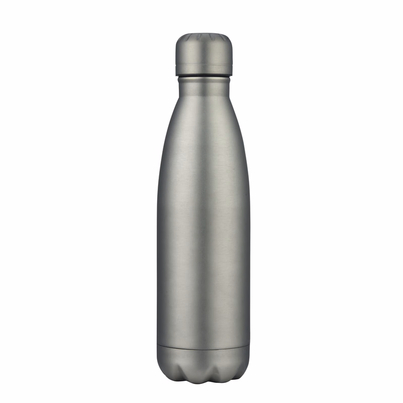 Endura 17 oz Gray Stainless Steel Bottle