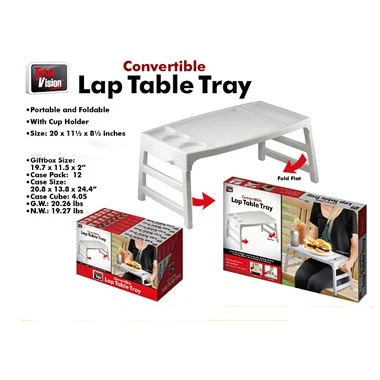 Convertible lap Table Tray 1