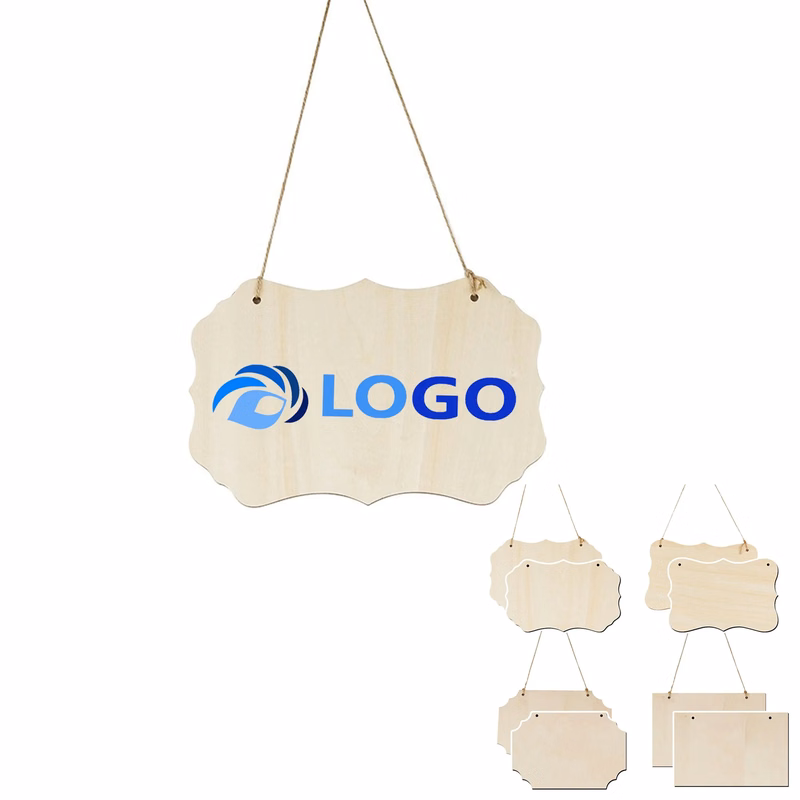 Full Color Customized Wooden Doorplate
