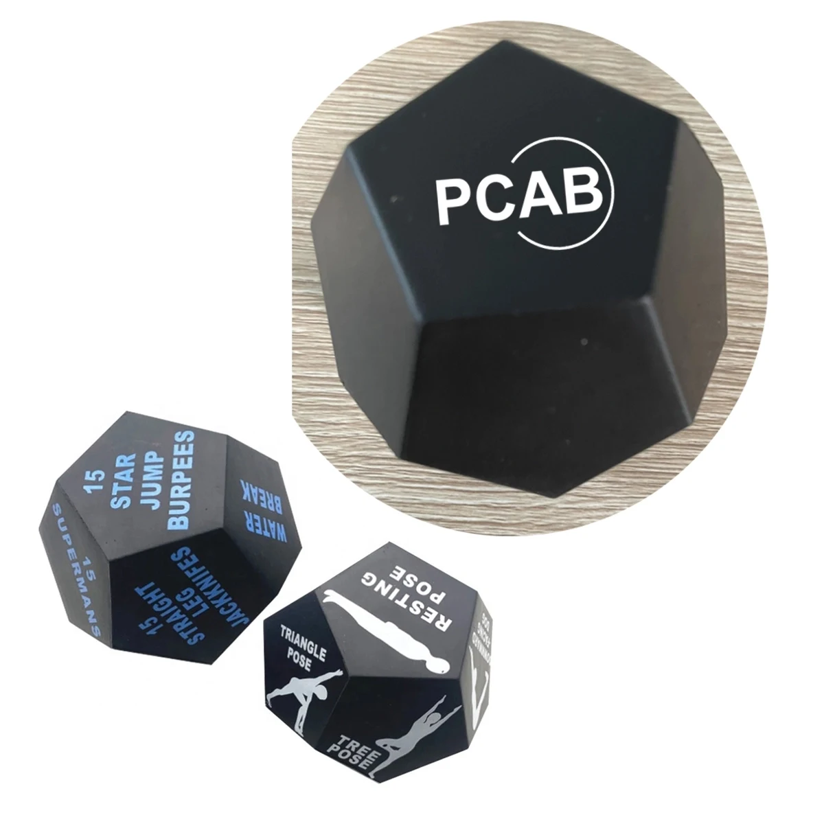 Personalized 12-Sided Small Stress Reliever Ball 1