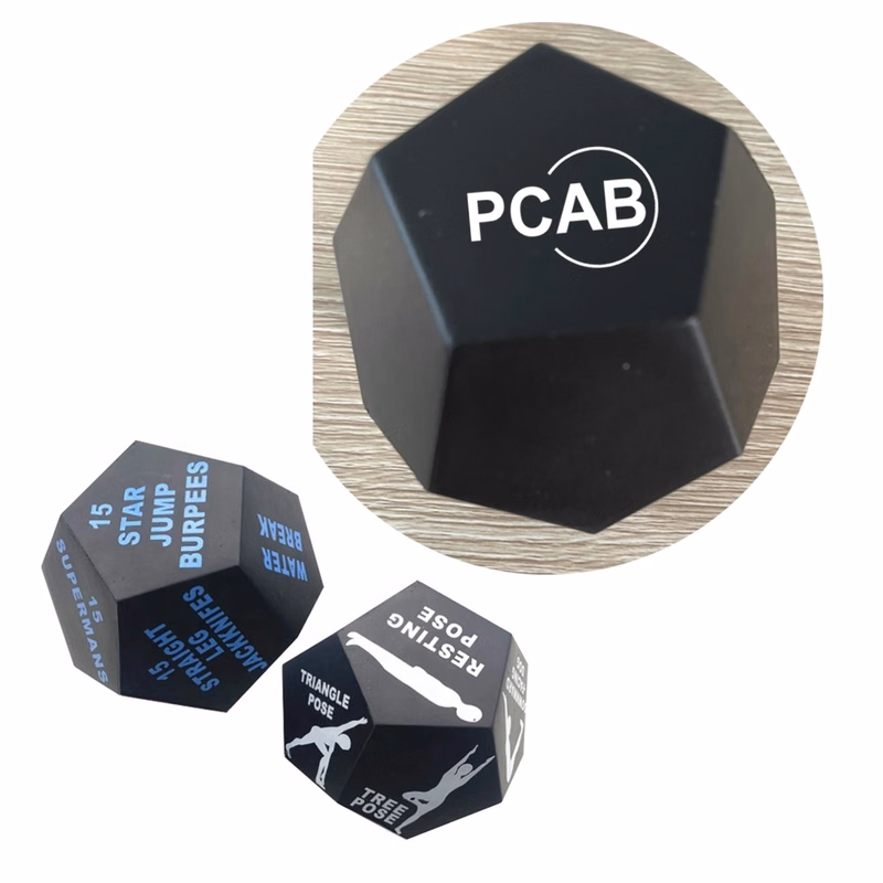 Personalized 12-Sided Small Stress Reliever Ball