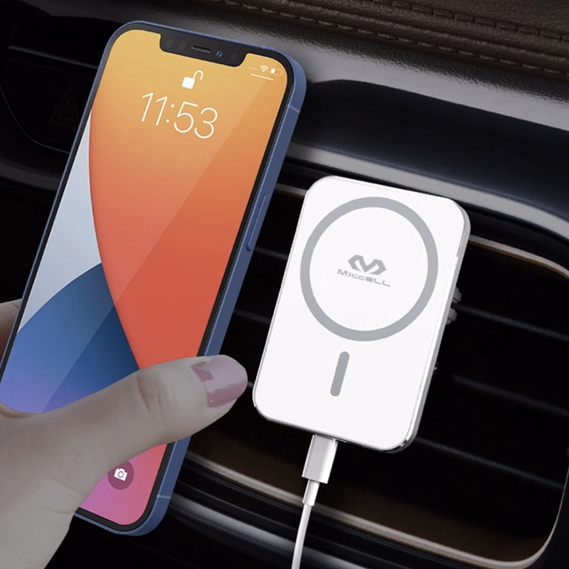 Miccell MagVent 15W Magnetic Car Charger