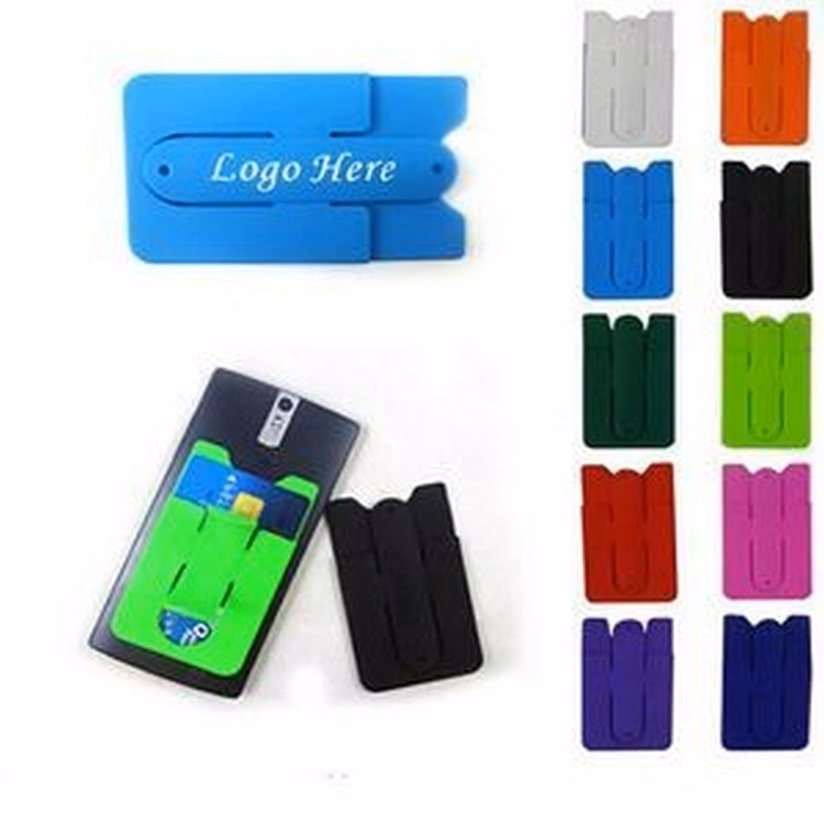 3M Adhesive Cell Phone Card Holder With Stand