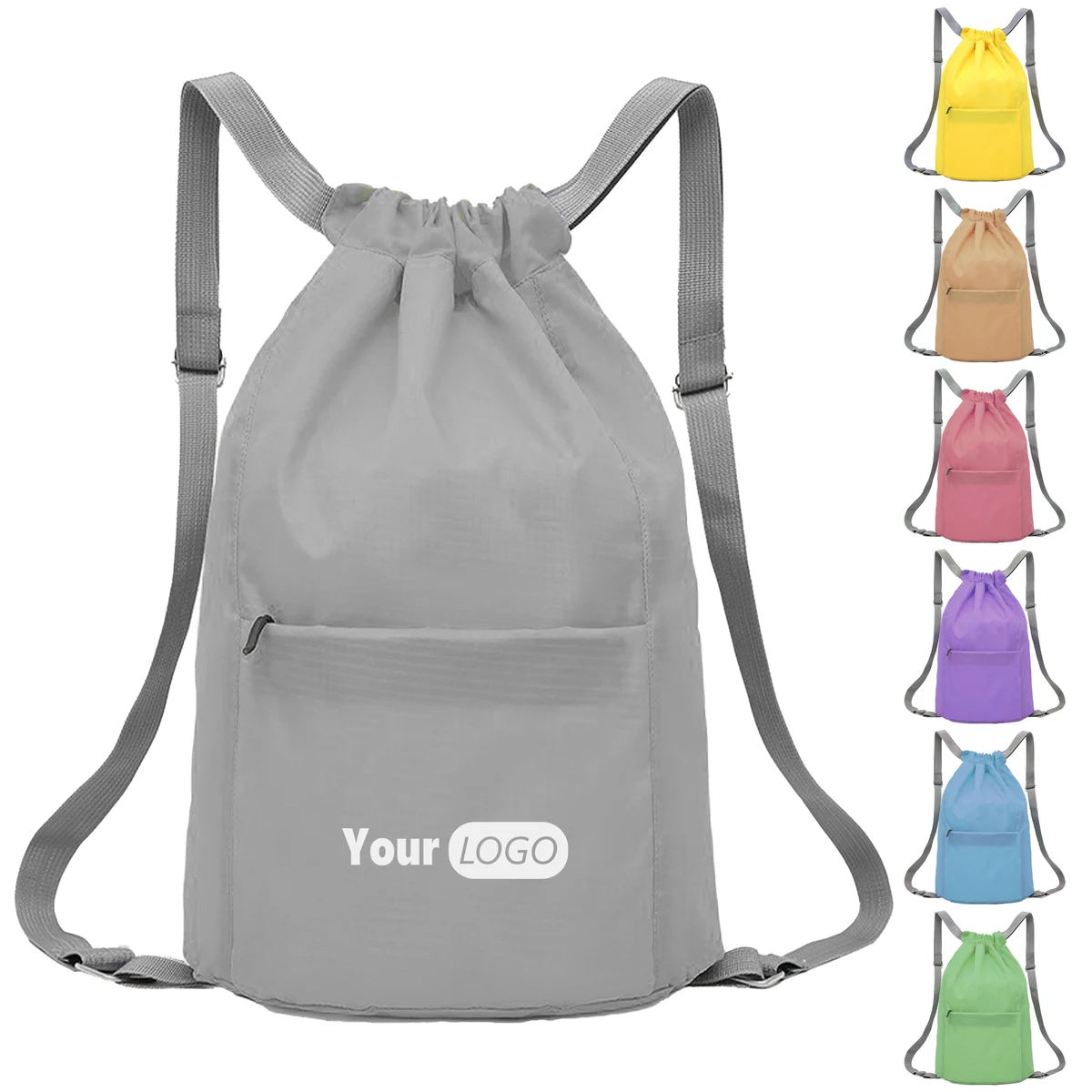Oxford Durable Logo-Ready Drawstring Bag 1