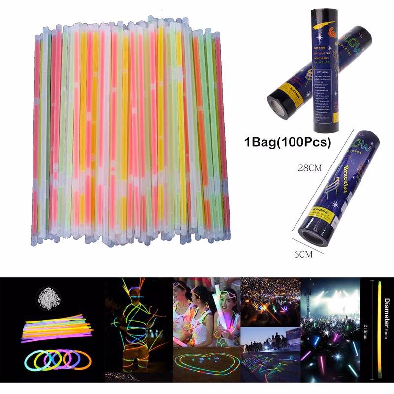 Multi Color Fluorescence Light Glow Sticks