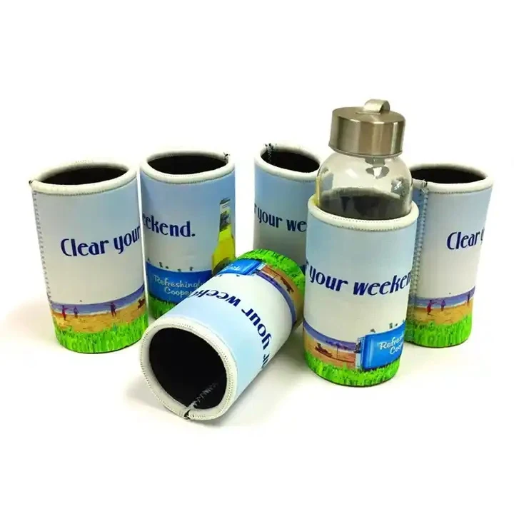 Neoprene Foam 8oz Mini Bottle Collapsible Cooler 1