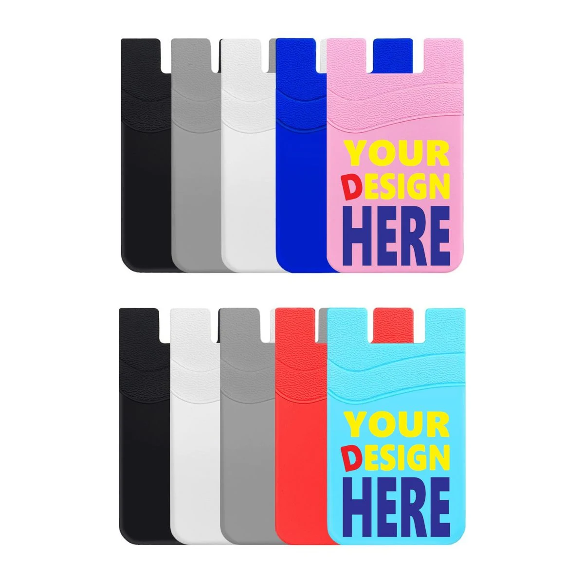 Slim Credit Card Sleeve Sticker Back 1