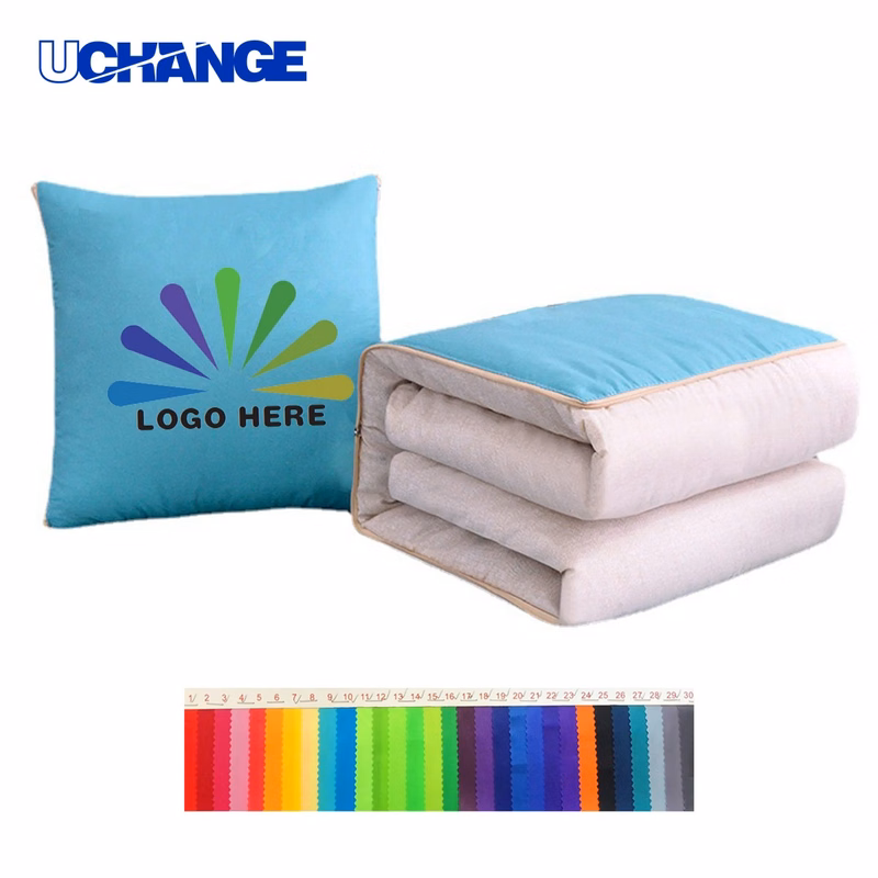 Airplane Travel Blanket and Pillow Set
