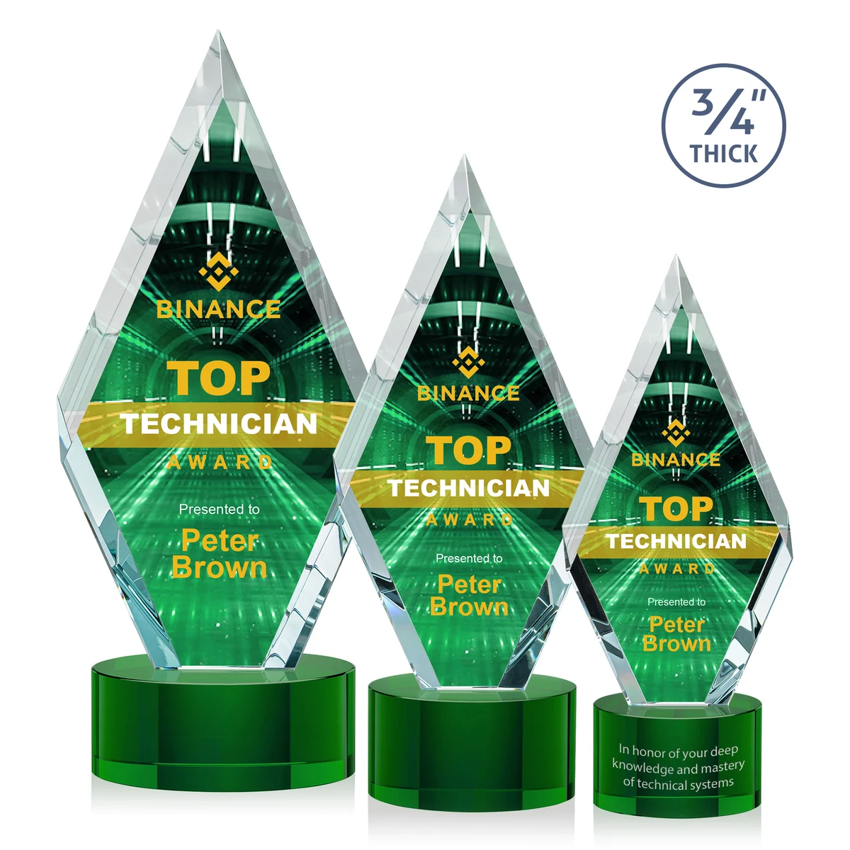 Richmond VividPrint™ Award on Marvel - Green 1
