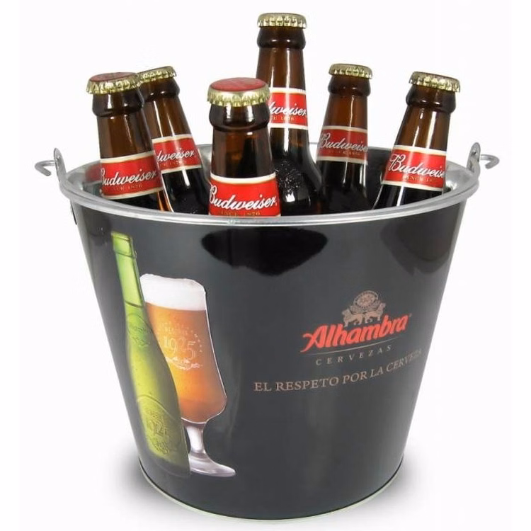 Metal Beer Ice Bucket Cooler