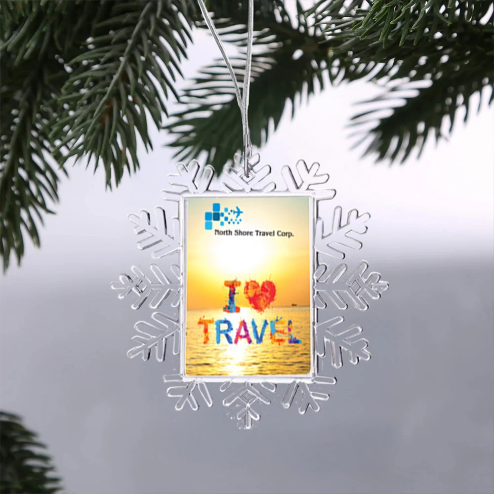 Snowflake Square Photo Frame(Small) 1
