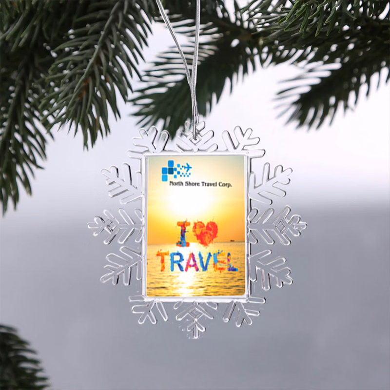 Snowflake Square Photo Frame(Small)