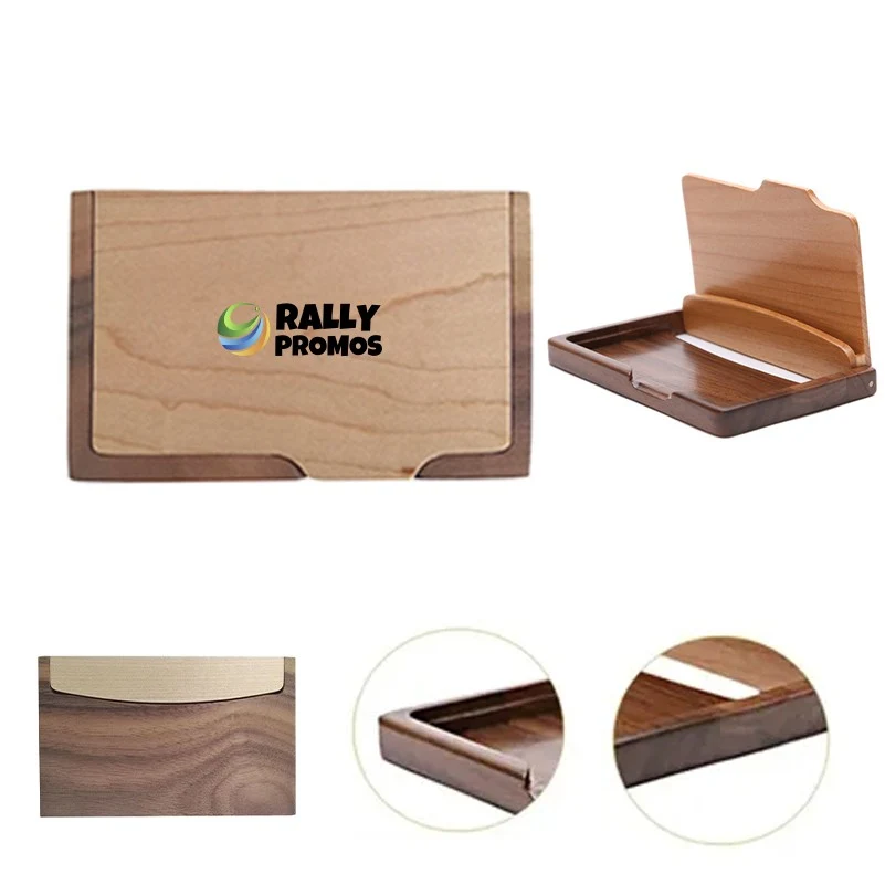 Wooden Business Card Holder 1