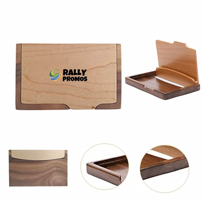 Wooden Business Card Holder