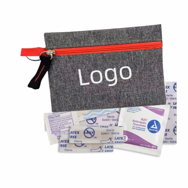 Custom Compact First Aid Kit 5 x 5 — Emergency Preparedness & Employee Wellness
